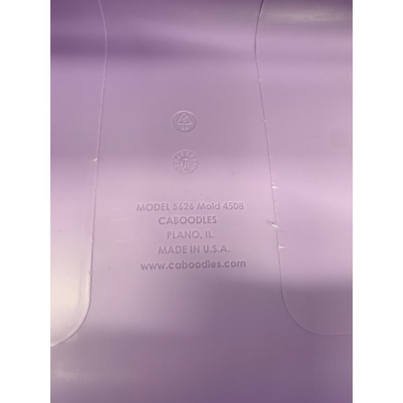 Caboodles Pastel Models 5626 mold 4508 Made in the USA, Retro Travel Make-up Cas - Picture 4 of 14